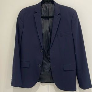 Slim Fit Navy Blazer H&M